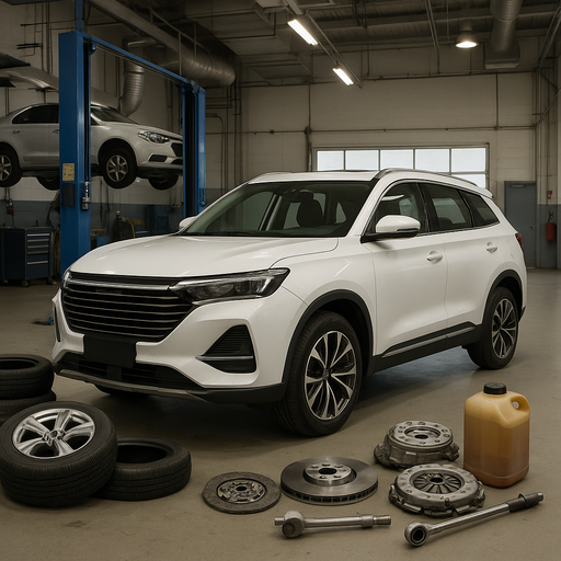 BAIC X7: UAE Maintenance & Parts Guide