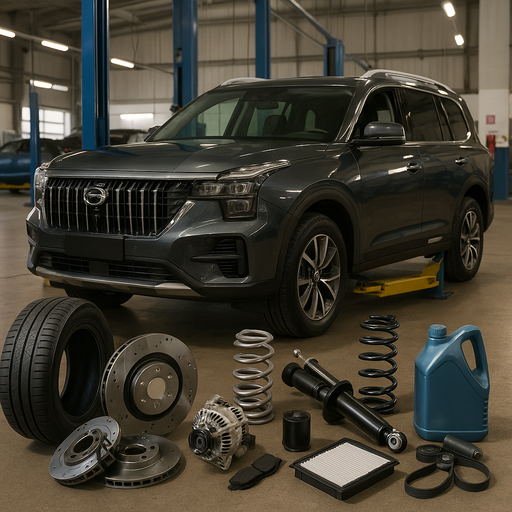 GAC GS8: UAE Maintenance & Parts Guide