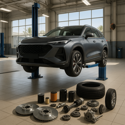 Exeed RX: UAE Maintenance & Parts Guide
